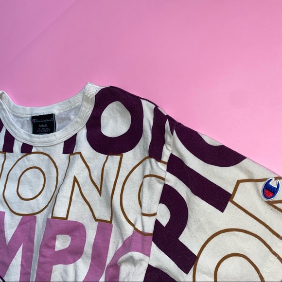 Authentic Champion cropped tee 🤍 - Picture 2 of 3